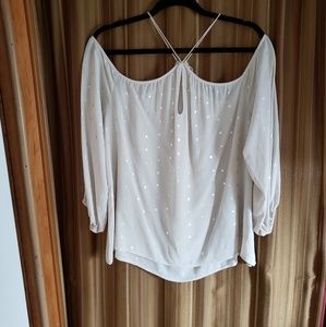 Off the shoulder blouse